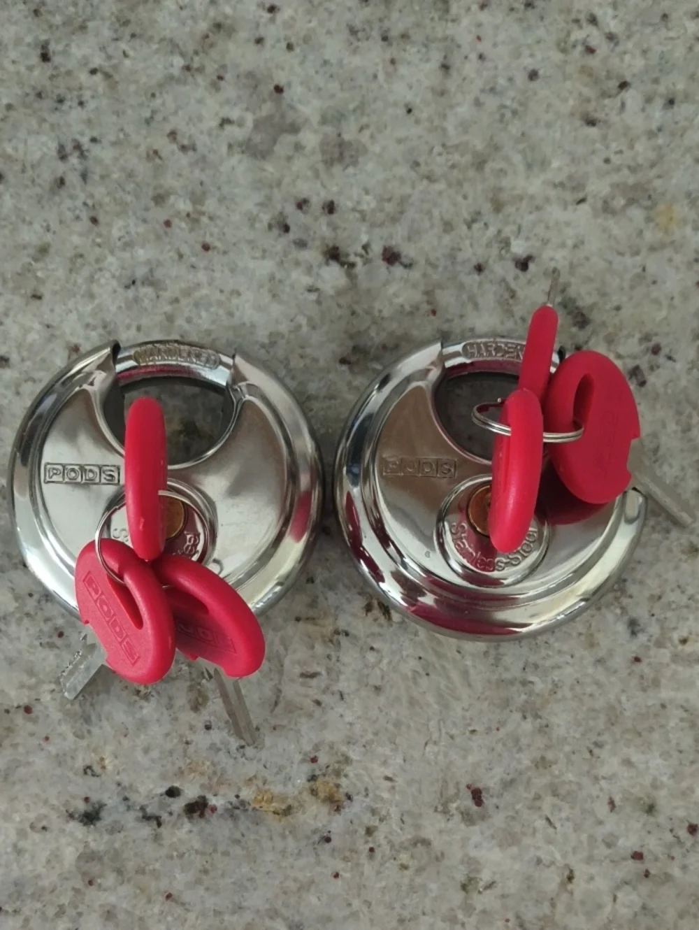 2 POD Locks High Security